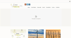 Desktop Screenshot of creanatura.es